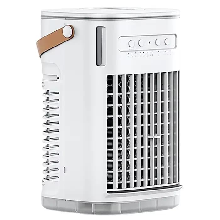 Climatiseur A02V, batterie intégrée rechargeable, refroidisseur d'air évaporatif portable avec téléc