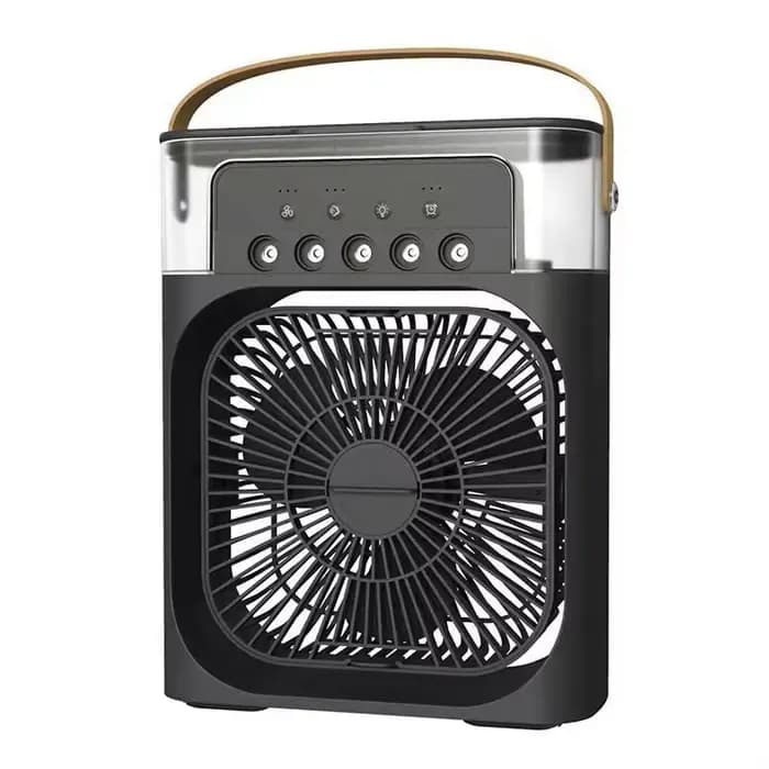 Ventilateur Rafraîchissant et Climatiseur Portable pour la Maison avec Veilleuse LED et Humidificate