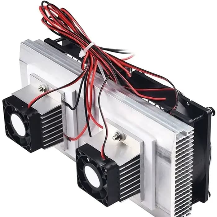 [NOUVEAU! A38F] Mini climatiseur 12V DIY thermoélectrique, système de refroidissement électronique, 