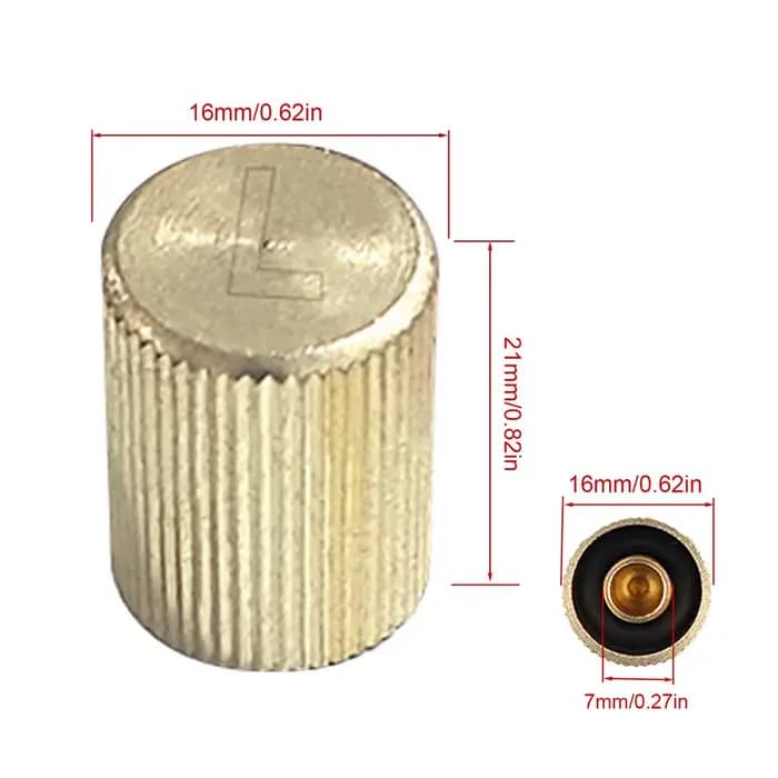Bouchon de Valve de Service AC, couvercle de climatiseur en cuivre anti-fuite et anti-poussière pour
