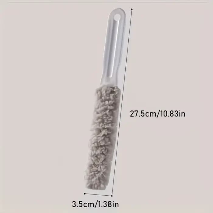 Brosse de nettoyage d'écart de climatiseur suspendu, outil de nettoyage de volet, brosse de dépoussi