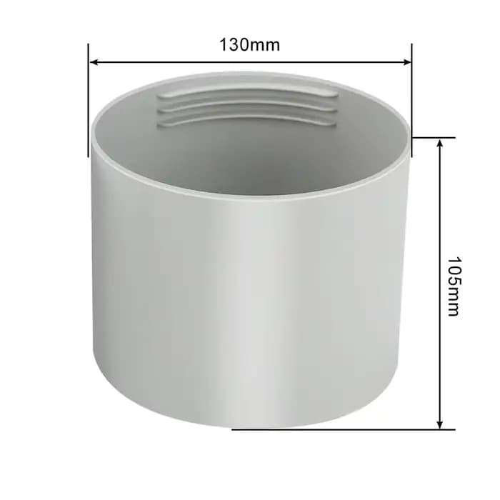 Tuyau d'évacuation flexible portable pour climatiseur 1,5/2 m, 130/150 mm, accessoires de tuyau d'év