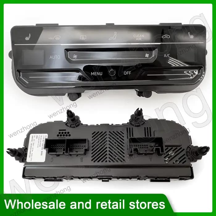 17G907044AN 3GB820073B écran tactile panneau de climatisation automatique cadre décoratif 5GD820039C