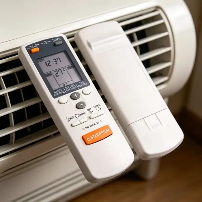 Télécommande de remplacement pour climatiseur, compatible avec les séries Fujitsu AR-DL10 AR-DL12 AR