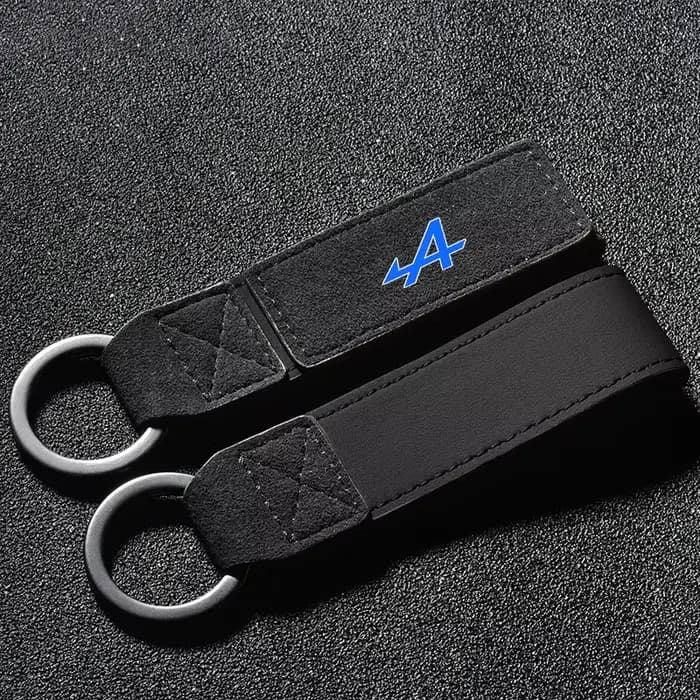 Porte-clés de voiture en daim, anneau de décoration pour Alpine A290 GTS A110 A390 Espace Austral Sp