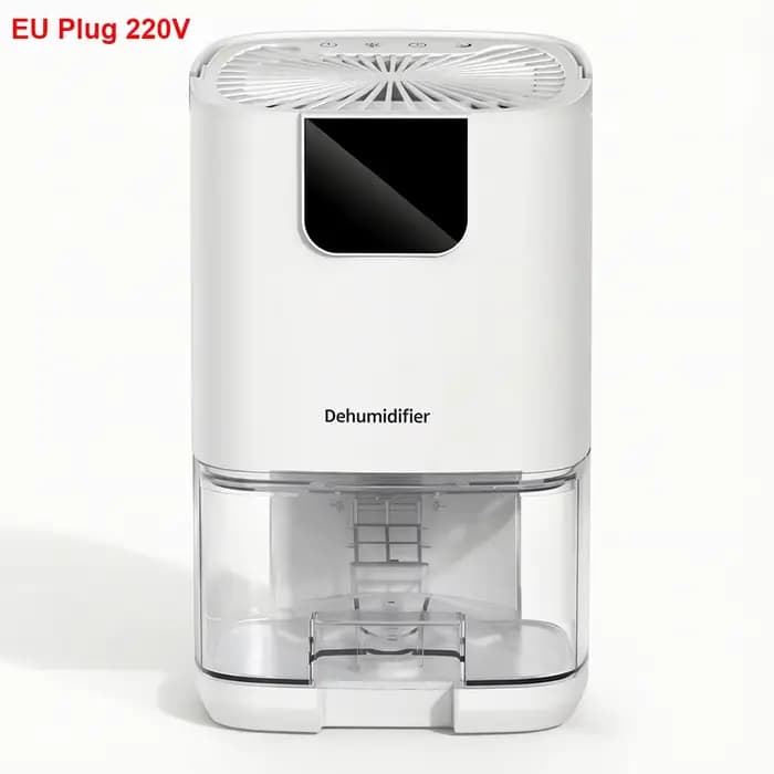 Déshumidificateur d'air 1000ML grande capacité avec veilleuse, déshumidificateur domestique, sécheur