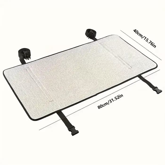 Housse de protection pour climatiseur extérieur gris argenté, ignifuge, imperméable, anti-poussière,