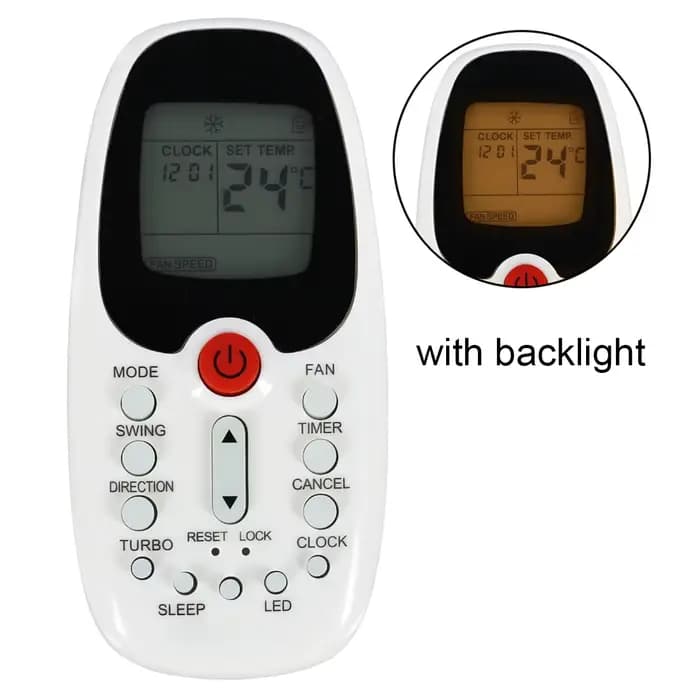 Télécommande pour Midea Komeco Tornado Comfee avec LED R06/BGCE R06/BGE, contrôleur de climatisation