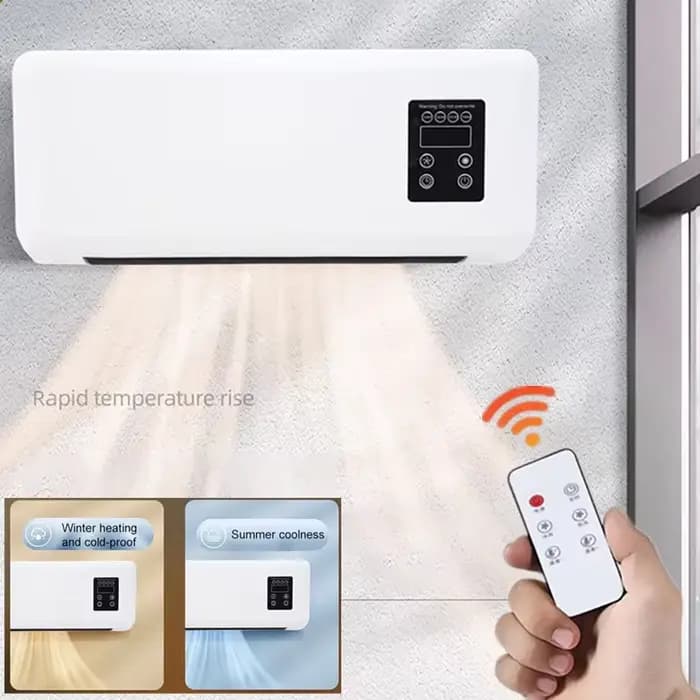 Climatiseur portable sans conduit mural, ventilateur et chauffage, climatiseur-ventilateur-chauffage