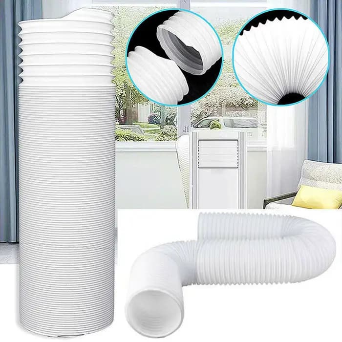Tuyau de climatiseur portable flexible de 13 cm
