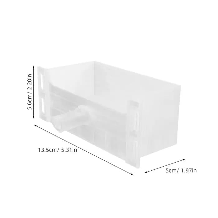Bac de drainage extérieur pour climatiseur 5.3x2.2x2 pouces – Plateau anti-condensation qui évite les gouttelettes d'eau et garde les espaces au sec