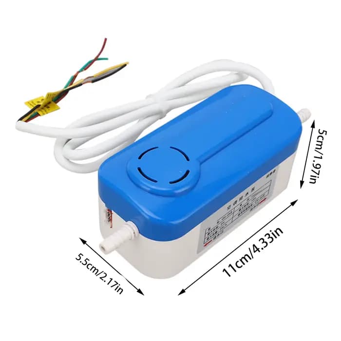 Pompe à condensats HVAC pour climatiseur portable mini-split ultra silencieuse pour maison et bureau à utiliser toute l'année