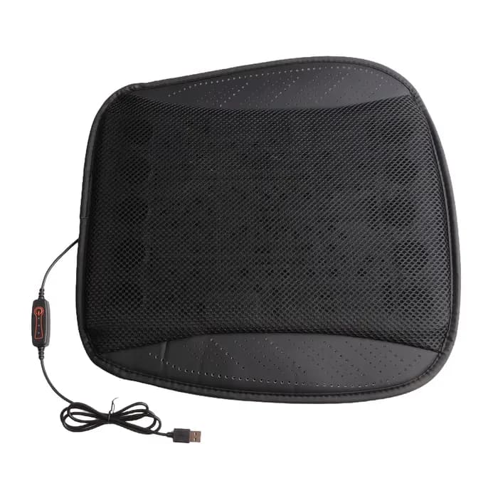 Coussin de siège rafraîchissant avec 8 ventilateurs USB pour véhicules et bureaux usage quotidien et cadeau spécial
