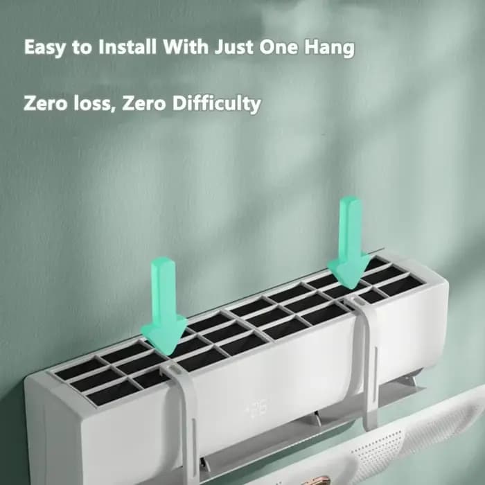 Déflecteur de vent anti-soufflage direct pour climatiseur