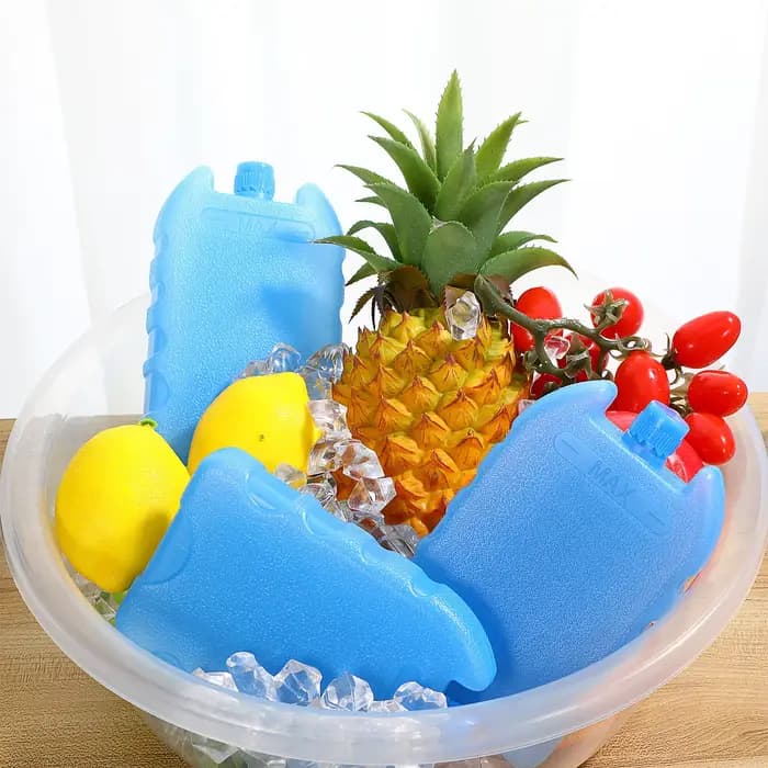 8 blocs de glace flexibles réutilisables pour refroidisseur d'air