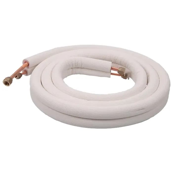 ABQR – paire de tubes de bobine de climatiseur de 3 mètres, 1/4 pouces, 3/8 pouces, ensemble de fils en aluminium isolés, pièces de climatiseur, Tube de réfrigérant