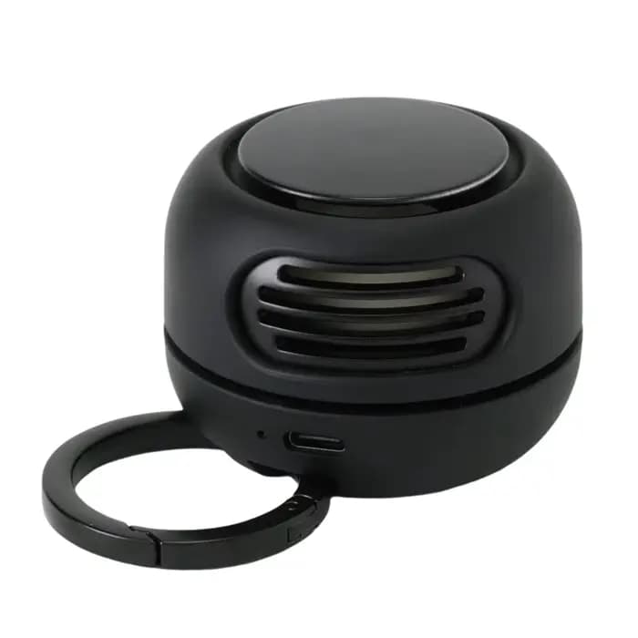 Ventilateur portable sans pales rechargeable par USB format de poche design compact pour usage intérieur et extérieur activités de plein air et voyage