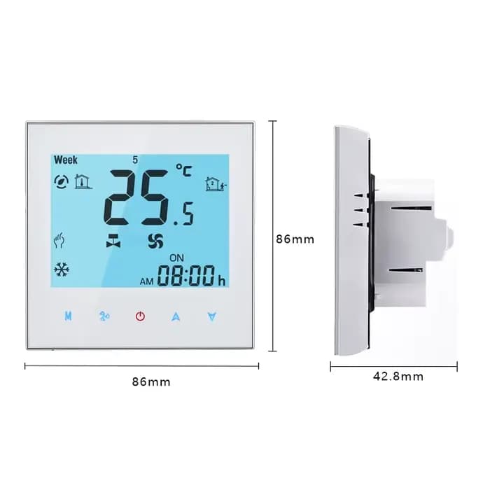 Contrôleur de climatiseur numérique avec Wi-Fi thermostat pour contrôle de température facile via smartphone pour maison intelligente occasions quotidiennes