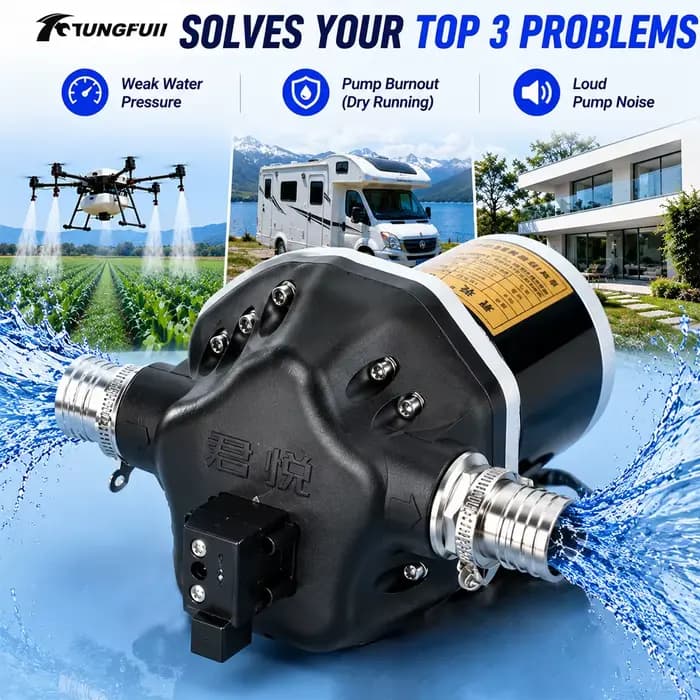 Pompe à diaphragme électrique 12V