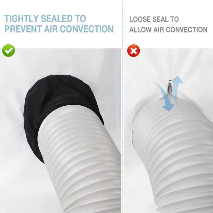 Joint de Fenêtre Étanche Polyester Durable pour Climatiseur Portable et Fenêtres Inclinées Occasions Spéciales Confort Maximale Tout Au Long De L'Année