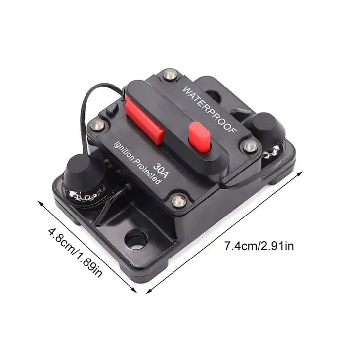 Disjoncteur fusible réinitialiser 30A 40A 50A 60A 70A 80A 100A 120A 150A 200A 250A 300A AMP