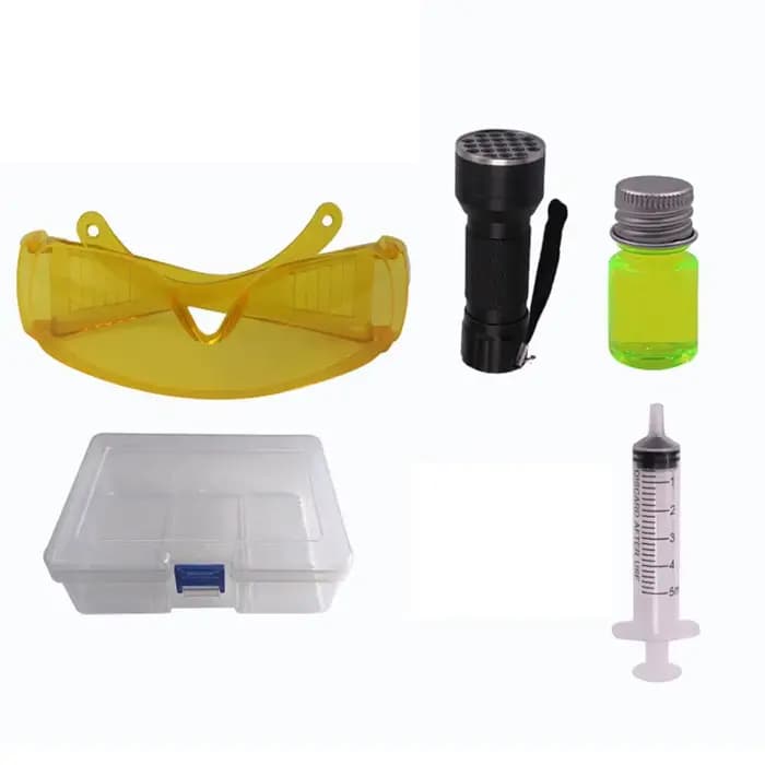 Outil de Détection de Fuite Fluorescente pour Réparation de Voiture