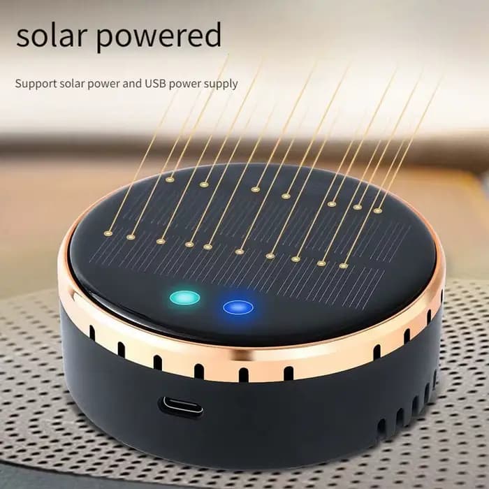 Nouveau purificateur d'air maison voiture double usage solaire Anion formaldéhyde élimination des odeurs désinfection