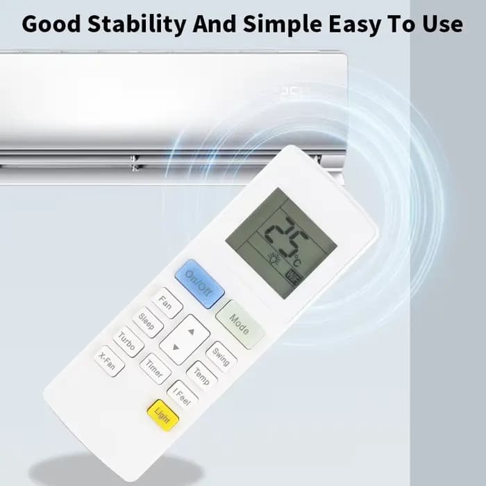 Télécommande YAW1F pour climatiseurs GREE Montana Daitsu Hiyasu - Fonction minuterie - Interface intuitive - Matériau ABS de haute qualité - Compatible avec divers modèles