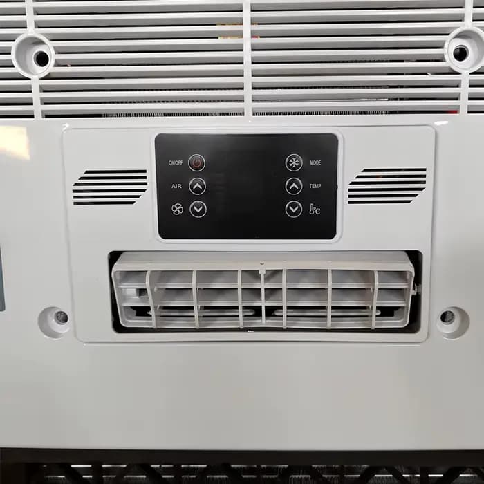Système de climatisation de toit double ventilateur sans balais 12V 24V pour cabine de camion et camping-car avec télécommande automatique