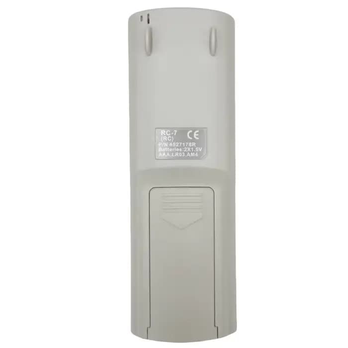 Télécommande universelle pour climatiseur version anglaise RC7 AREOFRGB compatible avec ELECTRA Airwell Emailair Elco modèle de remplacement pour climatisation occassions spéciales