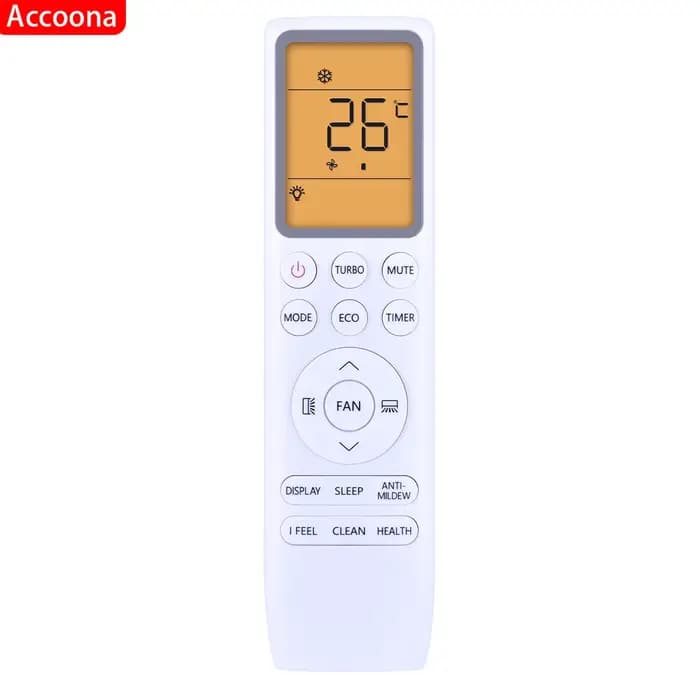 Télécommande pour climatiseur NØRDIS ORION PRO moderne design ergonomique pour contrôle précis de la température ventilation et plus pour usage domestique bureau ou voiture