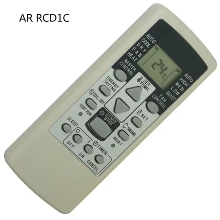 Télécommande remplacement pour climatiseur Fujitsu AR-RCD1E AR-RCD1C AR-RCC2J AR-RCE1E
