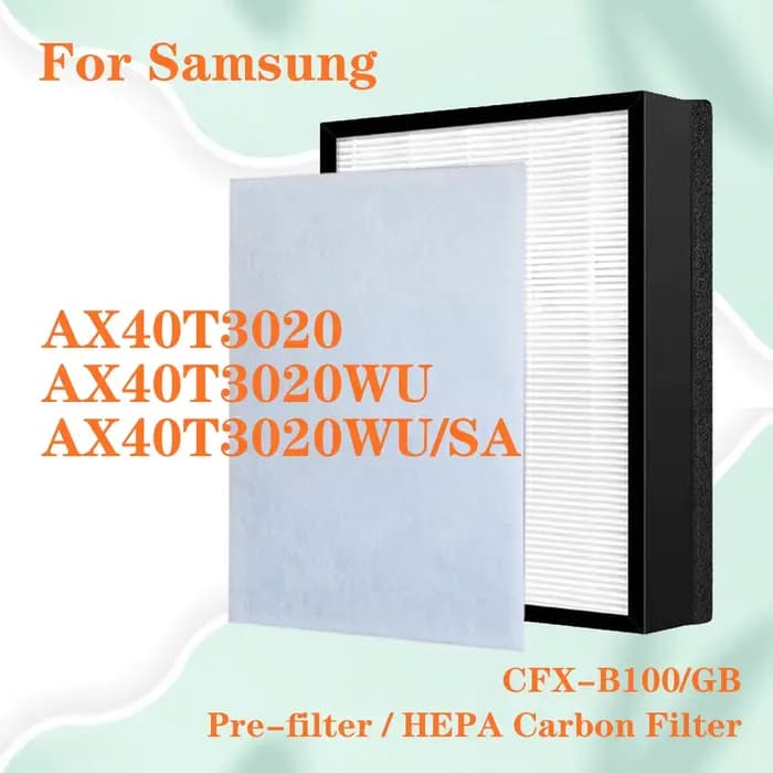 Filtre HEPA 2 en 1 + charbon actif pour purificateur d'air