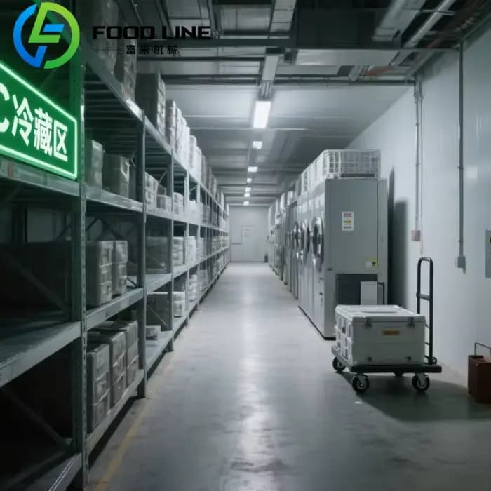 Unité de réfrigération industrielle de pièce froide de nourriture pour le traitement des centres de distribution de plantes et entrepôts