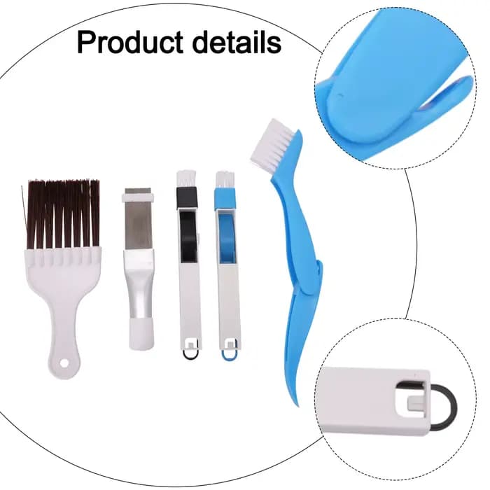 Kit de nettoyage de climatiseurs et réfrigérateurs 5 pièces pour nettoyage des serpentins, évaporateurs et condenseurs occassions spéciales