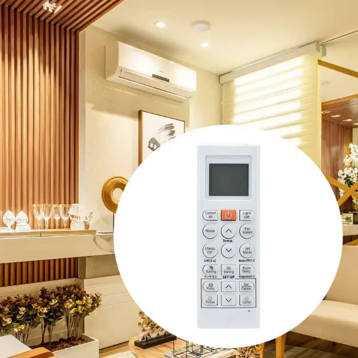 Télécommande universelle pour climatiseurs AKB75215401 AKB75415310 AKB74955605 AKB74075602 AKB749 design moderne et durable pour une utilisation facile