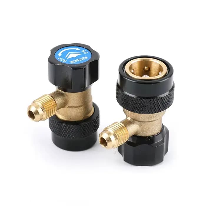 Connecteur de Collecteur de Voiture Universel Facile à Installer Dur et Réglable pour Climatisation et Maintenance de Véhicule