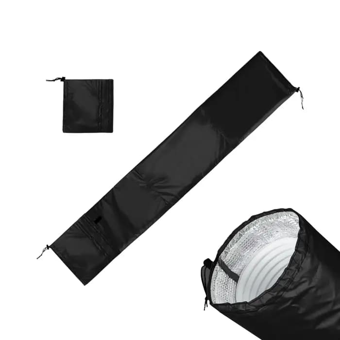 Housse de protection en tissu isolant thermoplastique pour tuyau de climatisation résistante à la chaleur et à la poussière pour véhicules et systèmes commerciaux