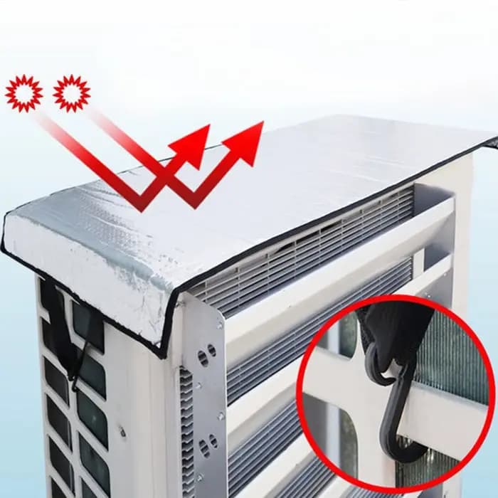Housses de protection imperméables pour unités extérieures de climatiseur