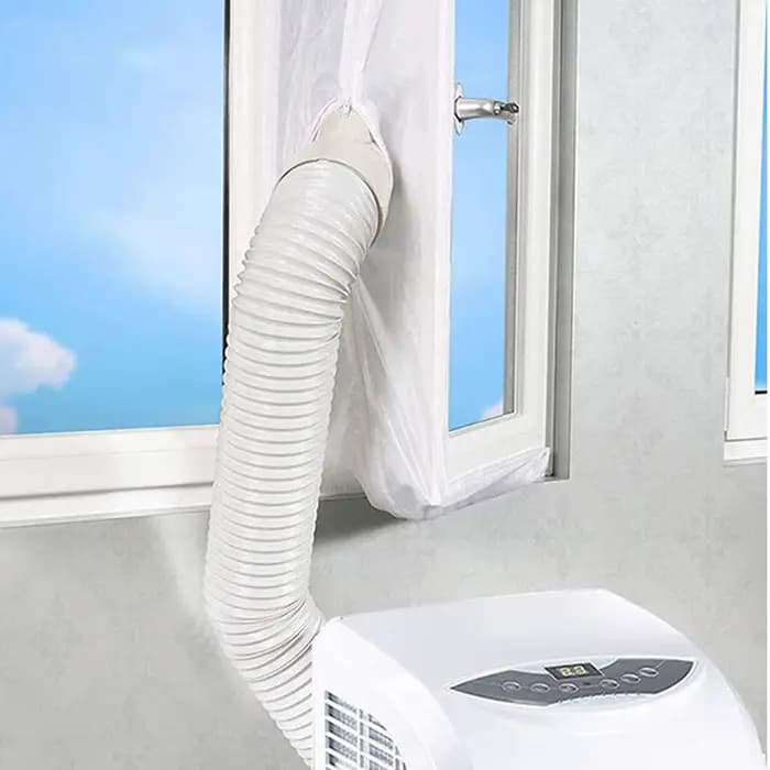 Kit de Joint de Fenêtre AC pour Climatiseur Portable Compatible avec Fenêtres Guillotine et Coulissante Pour Chambres, Salons et Dormatoires Occasions Spéciales