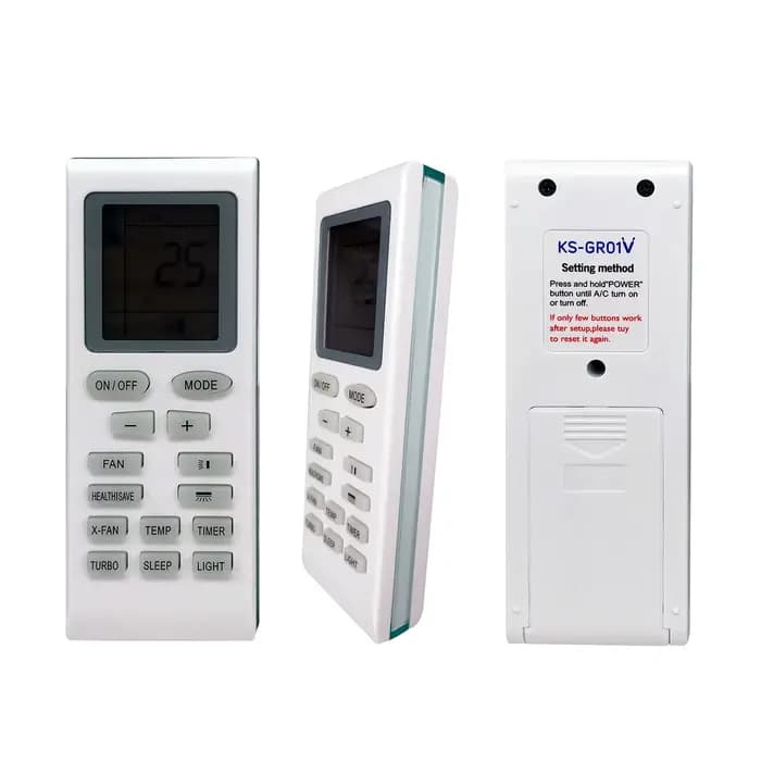Télécommande universelle pour climatiseur Gree A/C YT1F YT1FF YB1F2