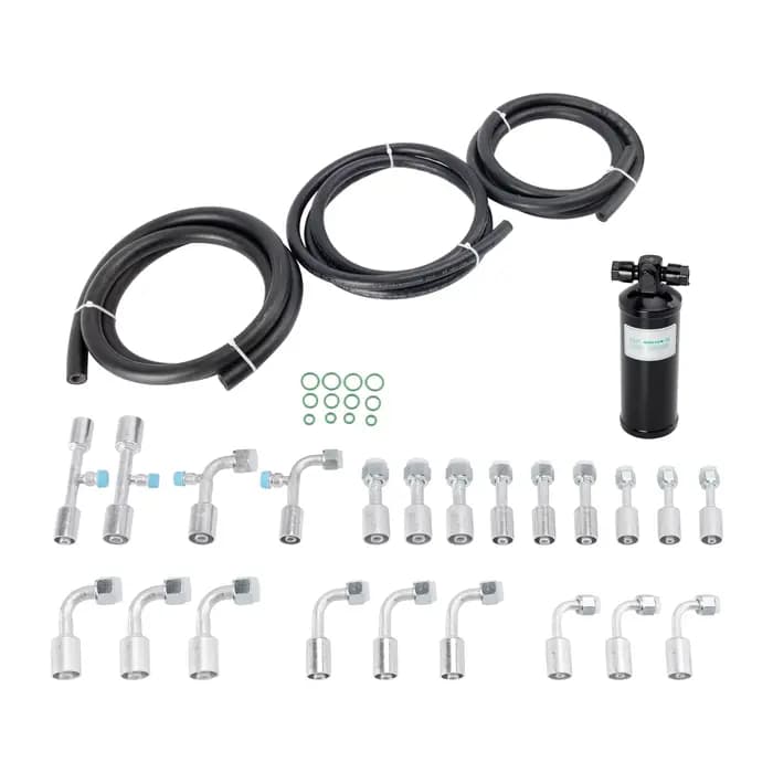 Kit de tuyau et de raccord de climatisation 26 pièces comprenant 6