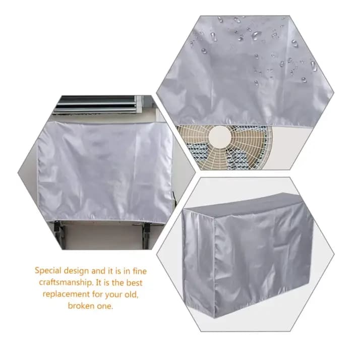 Housse de protection pour climatiseur extérieur, housse pour pompe à chaleur, housse universelle pour moteur de climatiseur, imperméable, résistante à la neige