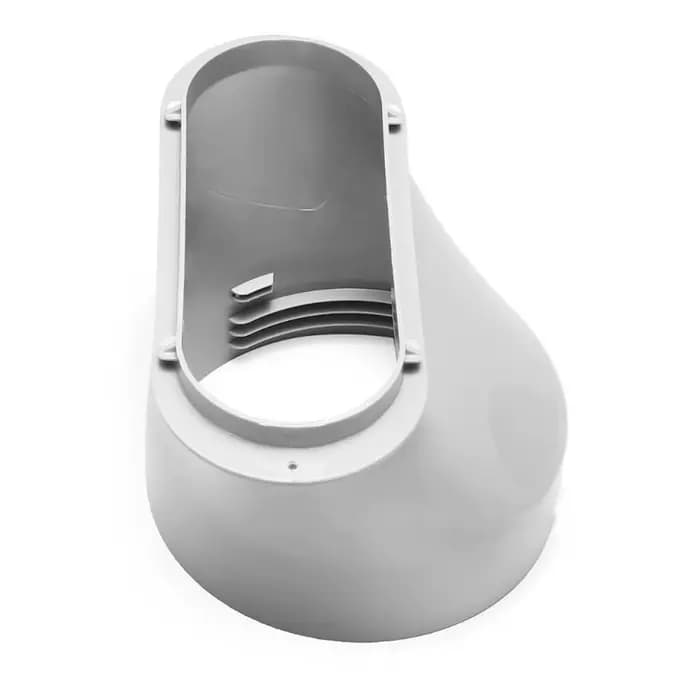 Connecteur de climatiseur Mobile, conduit d'échappement de climatisation, Interface de buse plate, connecteur de tuyau AC de 15cm