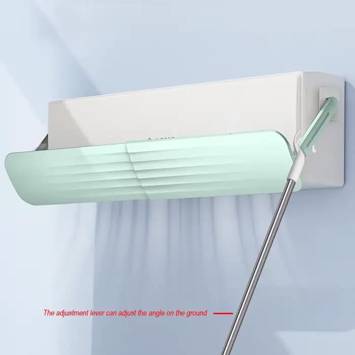 Déflecteur de climatiseur réglable télescopique pour ajuster la direction de l'air frais ou chaud, compatible avec tous les types de climatiseurs, pour un confort thermique personnalisé à la maison ou au bureau