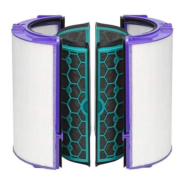 Filtre à charbon pour purificateur Dyson TP04 HP04 DP04 TP05 HP05 purification à 360 degrés deux étages air pur sain bien-être maison bureau chambre à coucher
