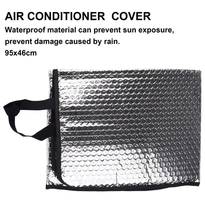 Housse de protection solaire anti-pluie anti-poussière anti-neige pour climatisation extérieure moderne durable et pratique pour toutes les saisons