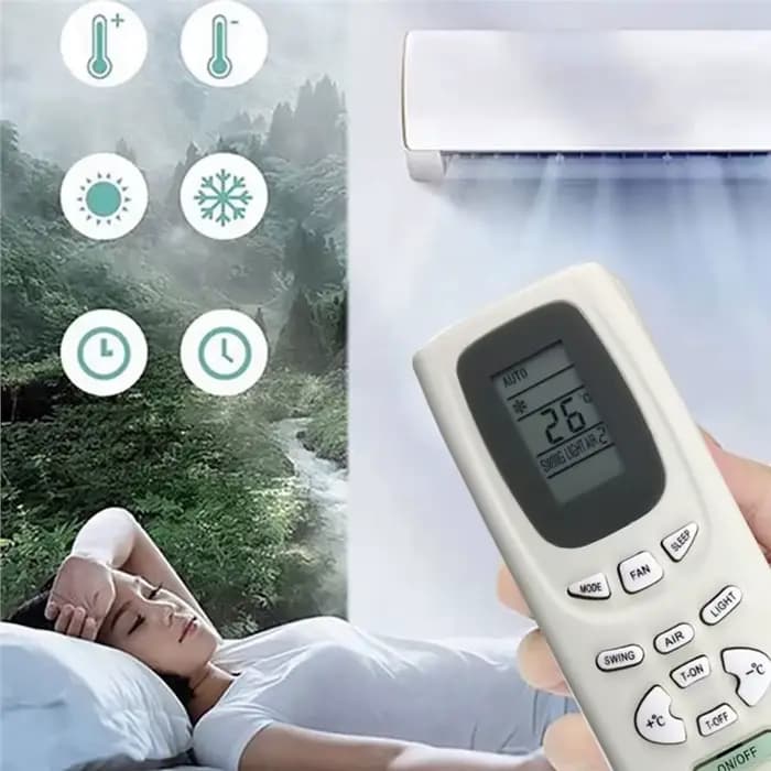 Télécommande de remplacement FEDI-Y512F2 pour climatiseur Gree Y512F Y512FA Y512F2 Y512N