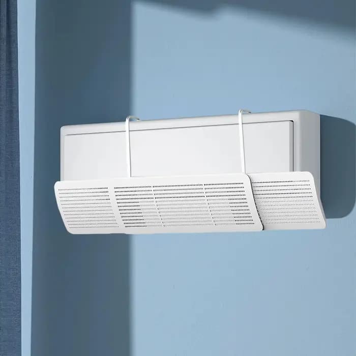 Déflecteur de climatiseur blocage de vent pour climatisation réglable pour maison bureau et salon PVC ajustement universel sans outil