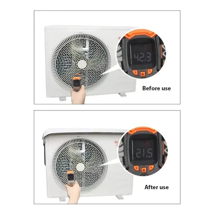 Housse de protection extérieure imperméable pour climatiseur